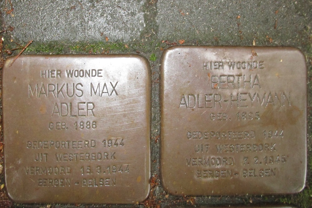 Stolpersteine Andreas Bonnstraat 30 #2