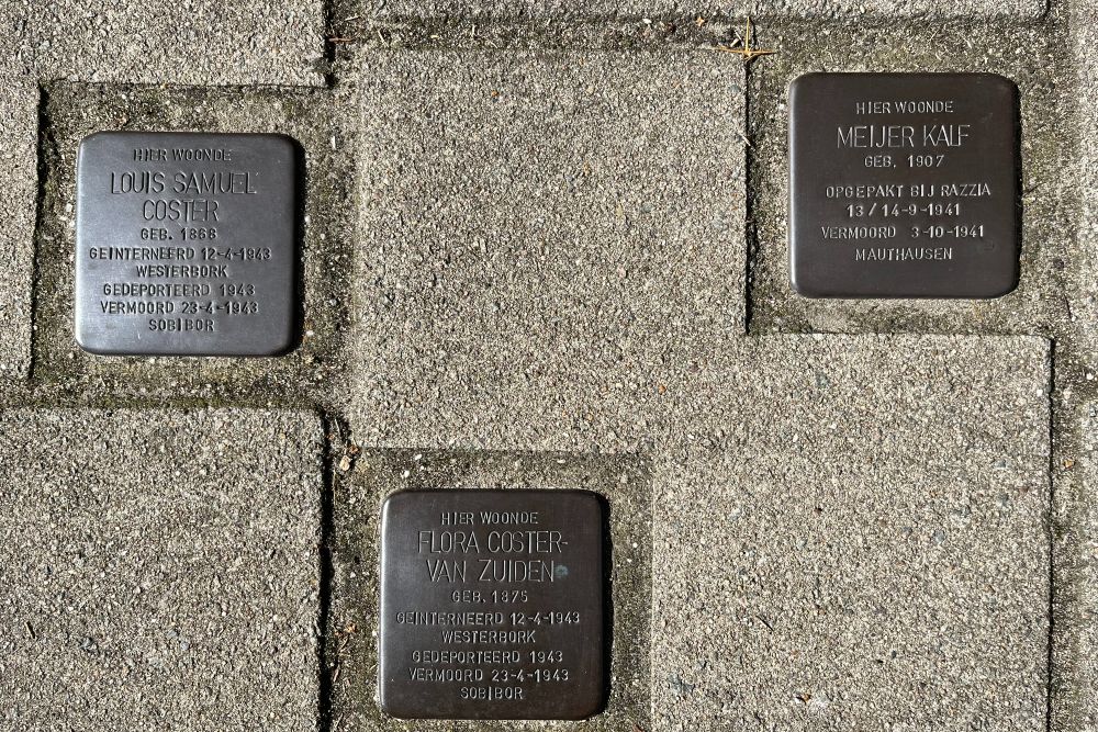 Stolpersteine J.P. Sweelinckstraat 14 #1