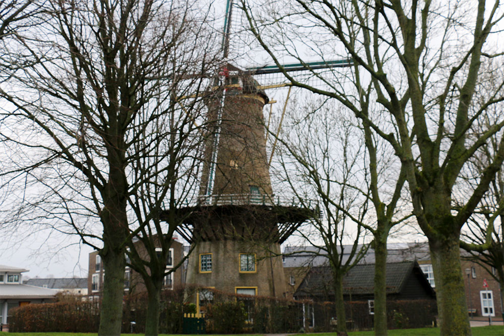 Mitrailleursnest Molen Hellevoetsluis #5