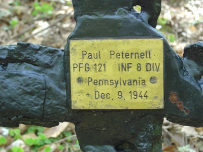 Memorial Cross Paul Peternell #2