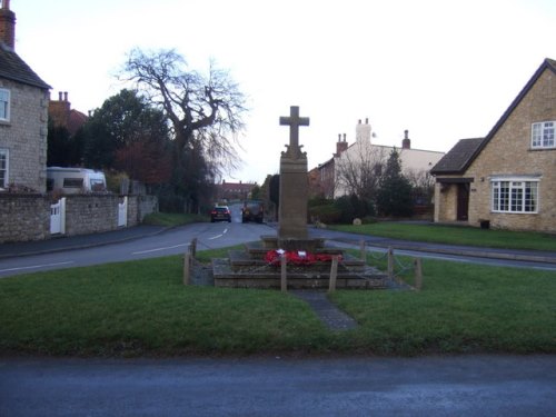 War Memorial Goldsborough