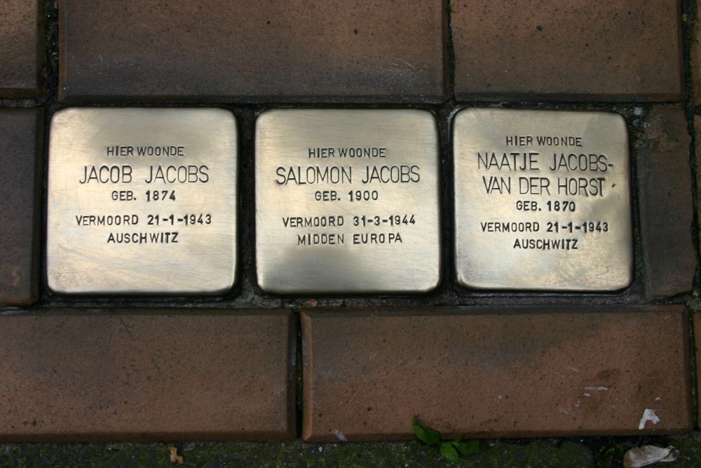 Stolpersteine Woldpromenade 3 #1