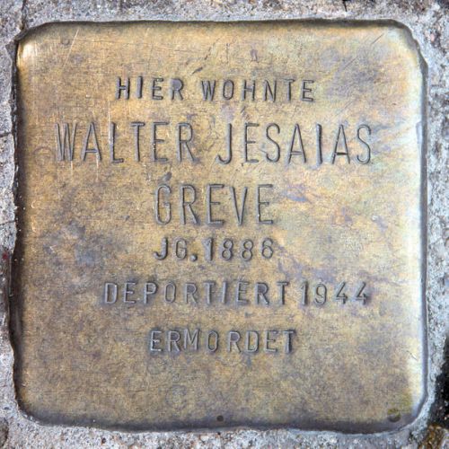 Stolpersteine Kaiserdamm 10 #2