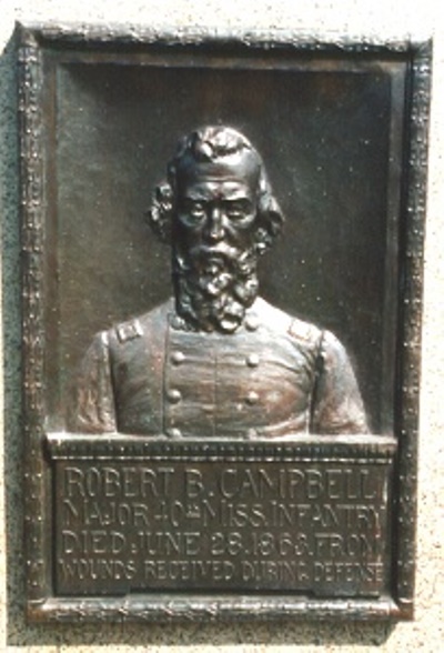 Memorial Major Robert B. Campbell (Confederates)