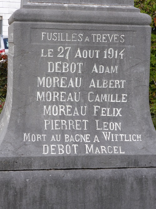 Oorlogsmonument Hamipré #4