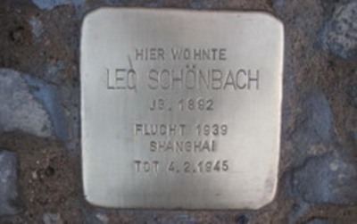 Stolperstein Lafontainestraße 4