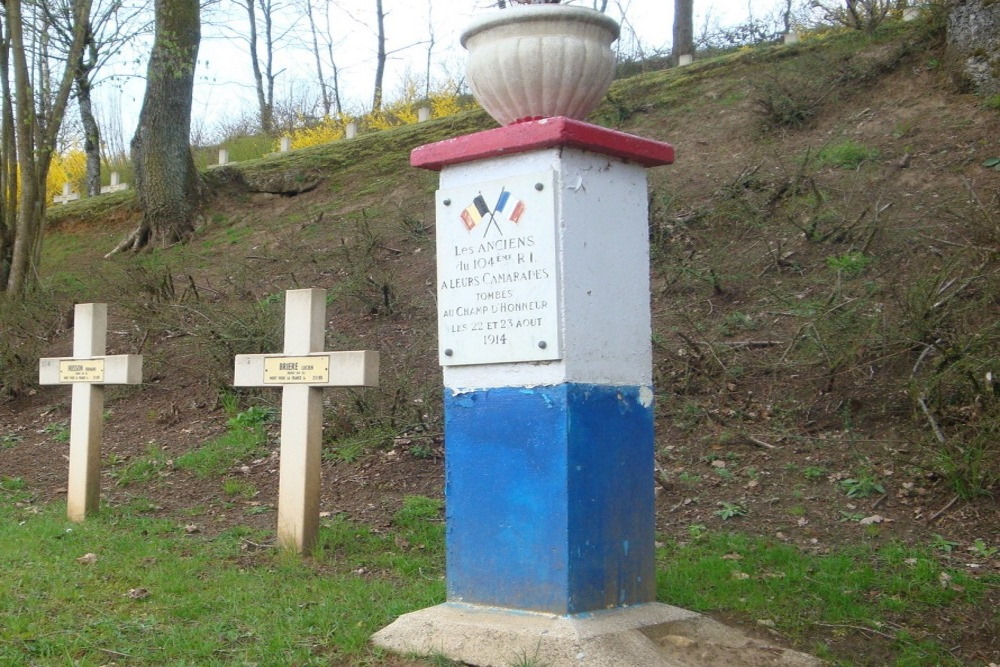 Memorial 104th French Infantry Regiment #1