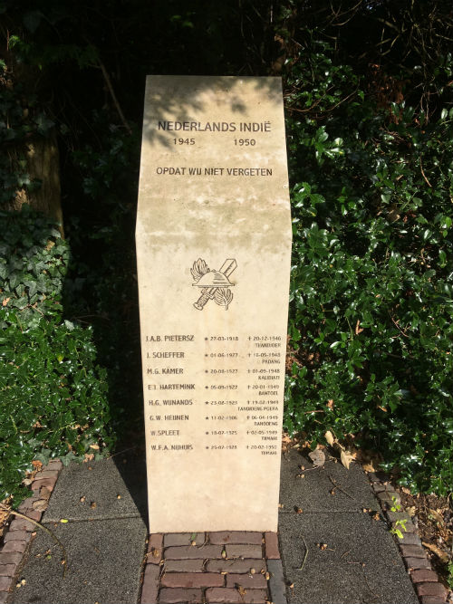 Memorial Killed Soldiers Dutch-Indies #2