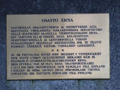 Memorial Reconnaissance Unit Erna #1