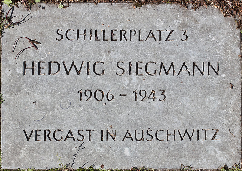Gedenkstenen Schillerplatz 3 #2