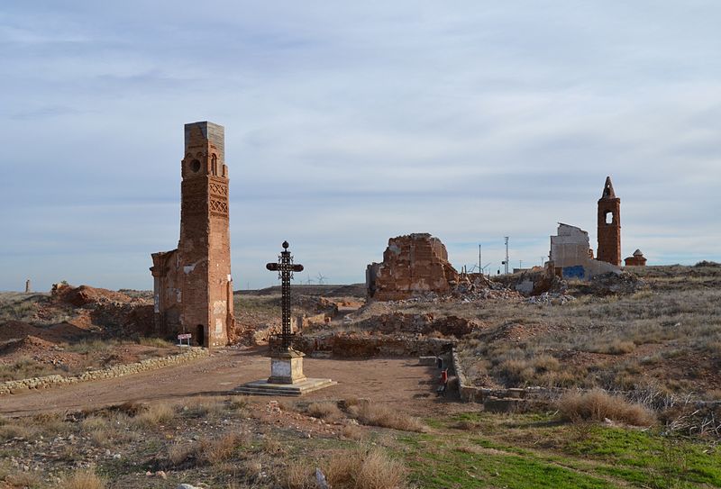 Monument Spaanse Burgeroorlog Belchite