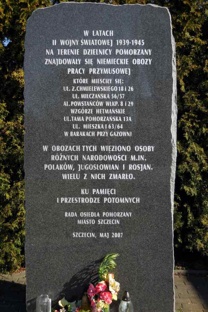 Labourcamps Monument Szczecin #2