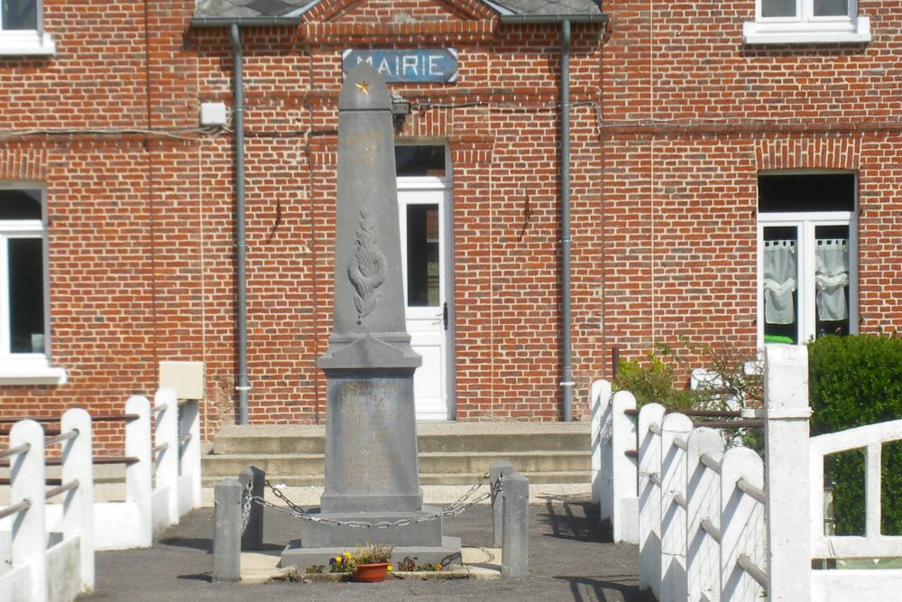 Oorlogsmonument Rebreuviette