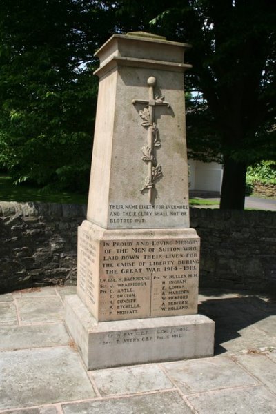 War Memorial Sutton #1