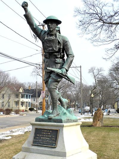 Monument Veteranen Eerste Wereldoorlog Elgin #1