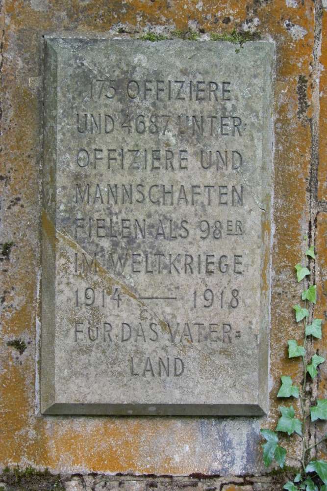 Monument Metzer Infanterie-Regiment Nr.98 #4