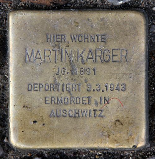 Stumbling Stones Hermannstraße 48 #4