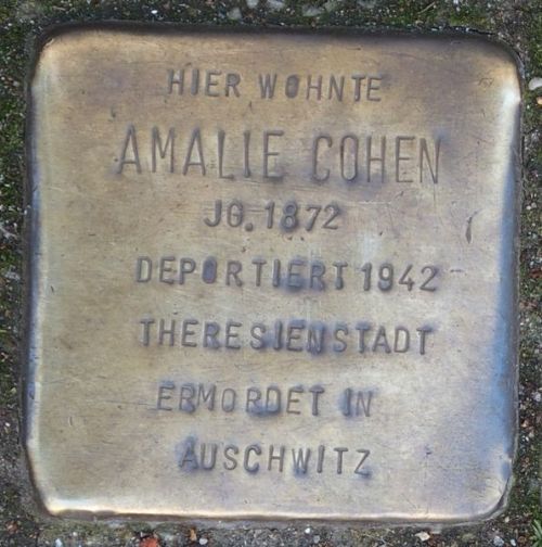 Stolpersteine Jakobistrae 27a #1