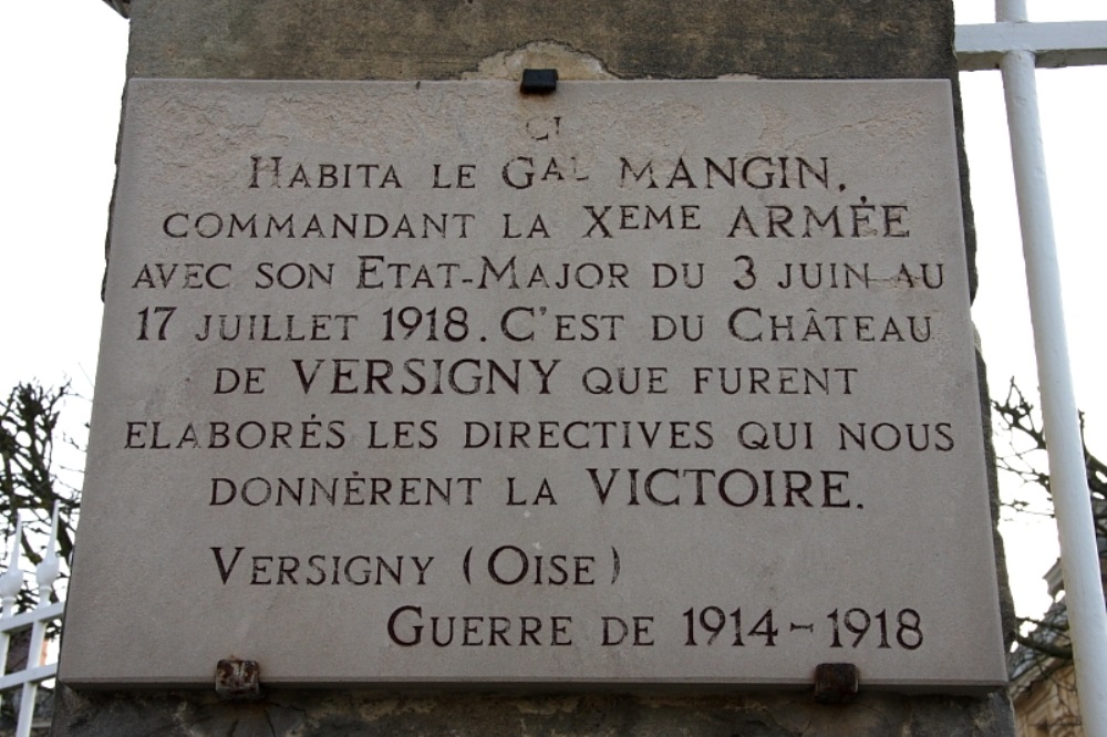 Gedenkteken Commandopost Generaal Mangin