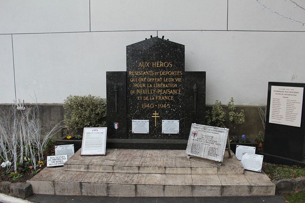 Monument Gedeporteerden Neuilly-Plaisance #1