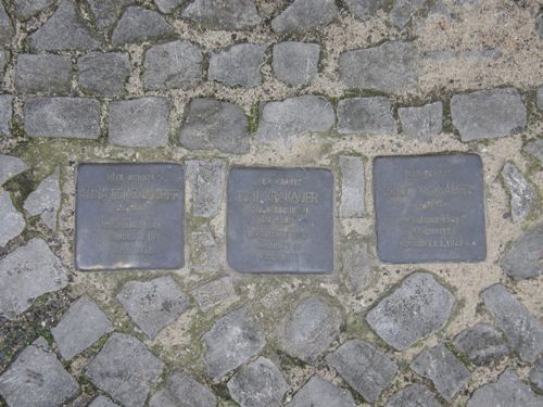 Stumbling Stones Salzbrunner Strae 42