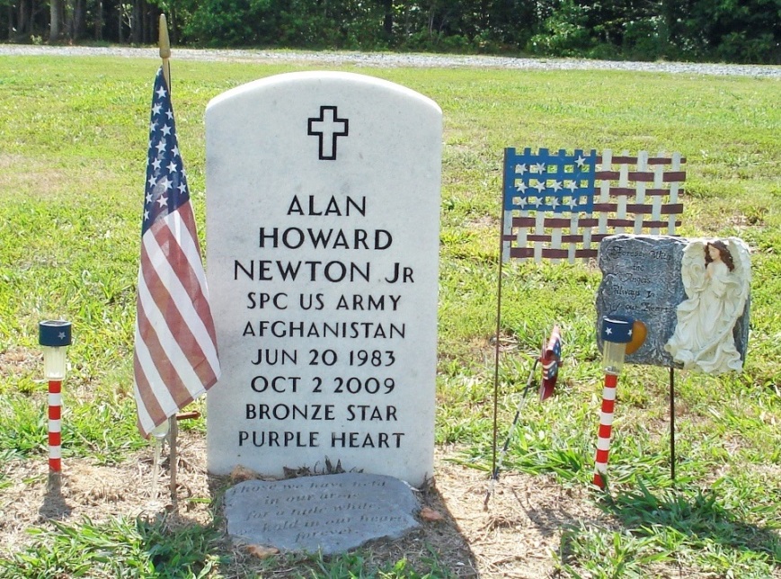 American War Grave Big Oak Church Of God Cemetery #1