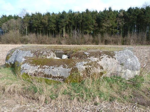 German Artillery Observation Post Hoogeinde