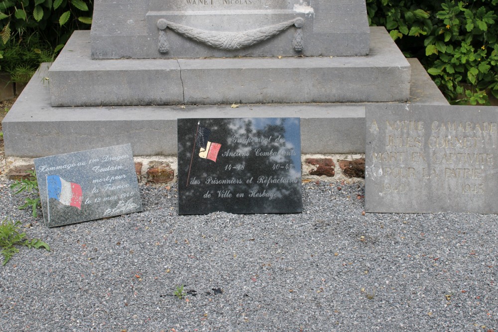 Oorlogsmonument Ville-en-Hesbaye #3