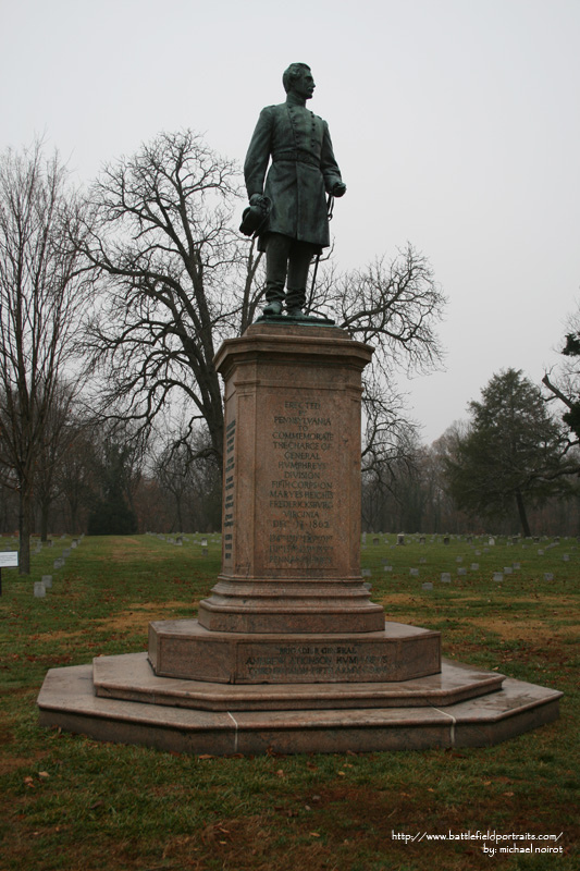 Monument US Brigadier General Andrew Humphrey