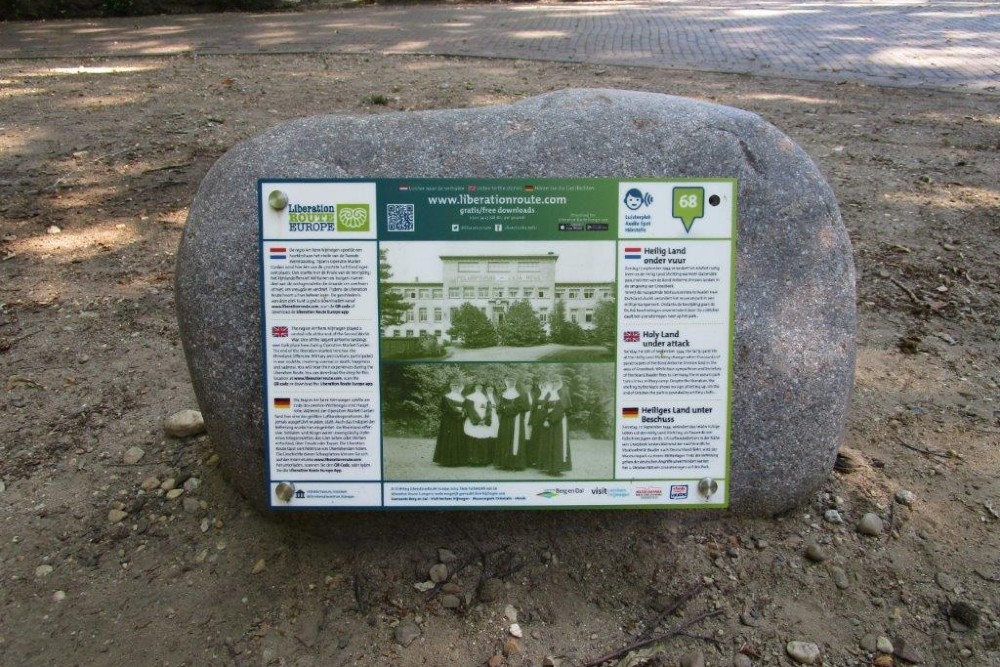 Liberation Route Marker 068: Heilig Land under fire