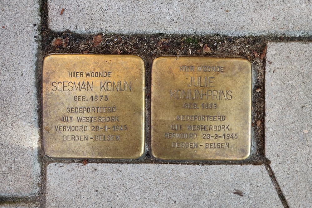 Stolpersteine De Lairessestraat 88hs