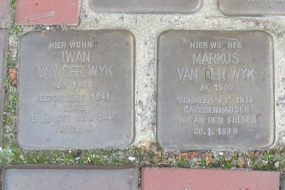 Stolpersteine Mhlenstrae 44 #3