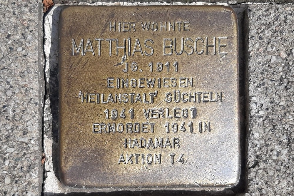 Stolpersteine Kuhnenstrae 7 #4