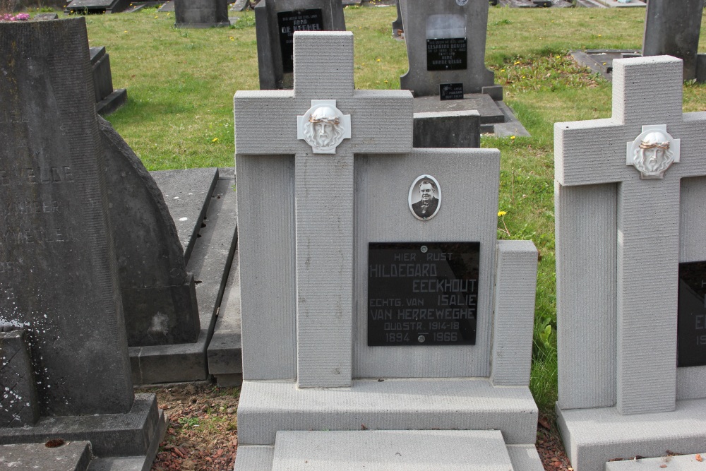 Belgian Graves Veterans Balegem Old Cemetery Cemetery Vrijhem #3