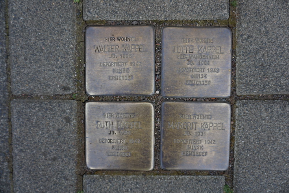 Stolpersteine Siebengebirgsallee 101