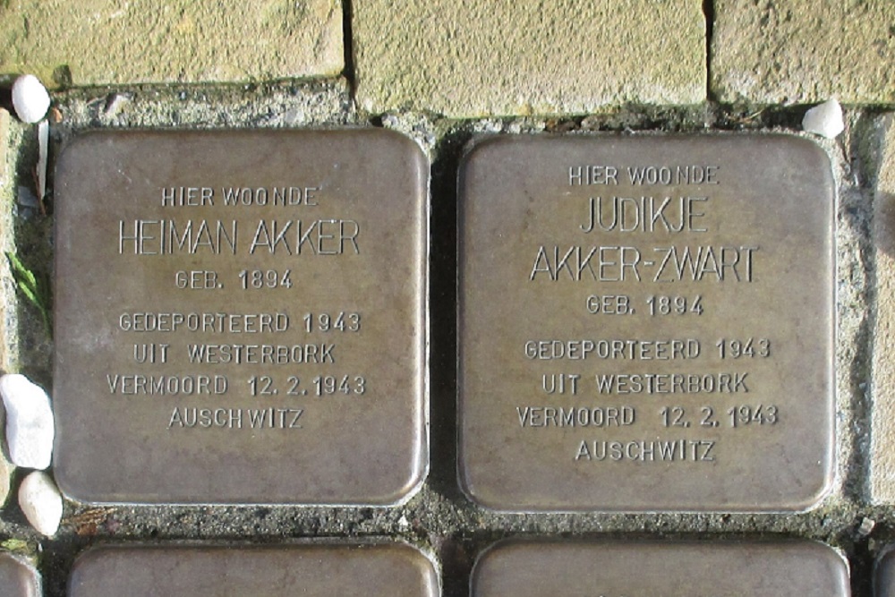 Stolpersteine Broerstraat 8 #2