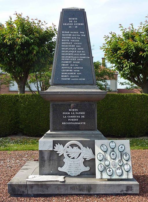 Oorlogsmonument Forest-sur-Marque