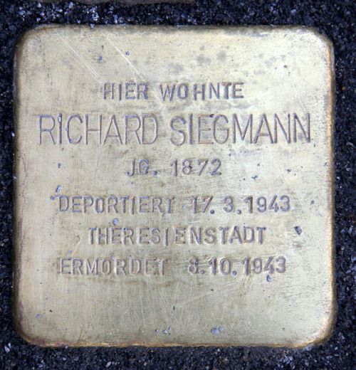 Stolpersteine Schsische Strae 70 #3