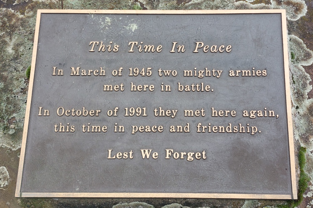 Plaque This Time in Peace - Lest we Forget #2