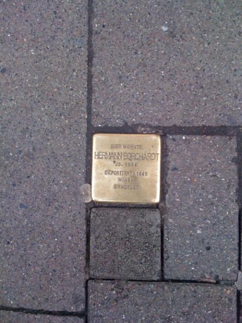 Stolperstein Susannenstrae 4