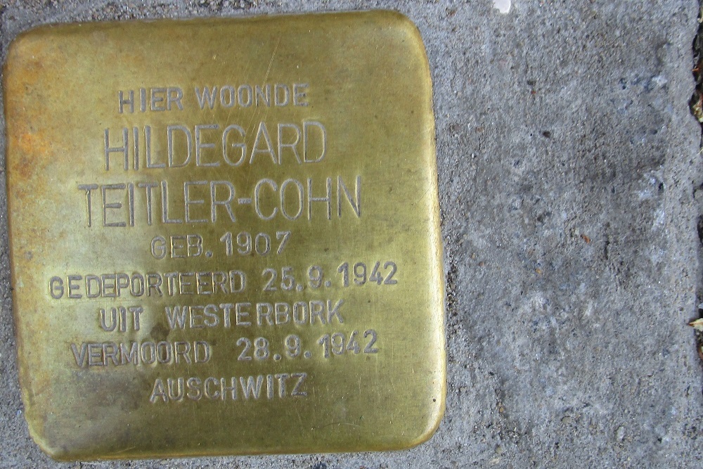 Stolpersteine Blekerssingel 28 #3