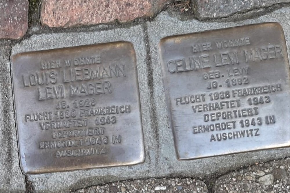 Stumbling Stones Luisenstraße 12 #4