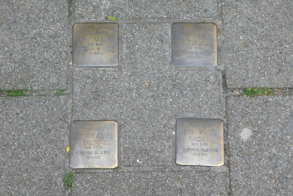 Stolpersteine Alexander Battalaan 45b