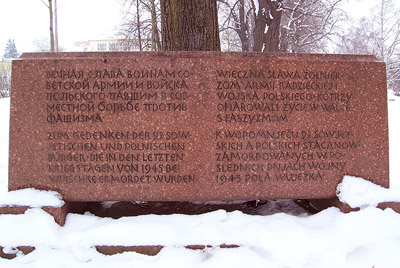 Mass Grave Prisoners of War Bautzen