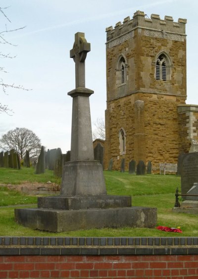 Oorlogsmonument Upper Broughton #1