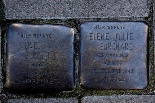 Stumbling Stones Feldbrunnenstraße 21 #1