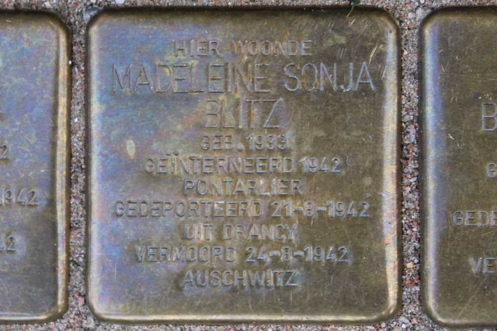 Stolpersteine Minervalaan 69 #3