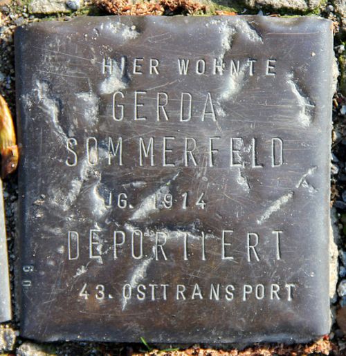 Stolpersteine Oranienstrae 72 #2