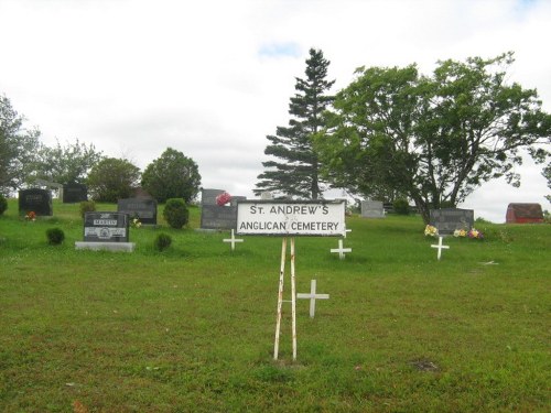 Commonwealth War Grave Watt Section St. Andrew's Anglican Cemetery