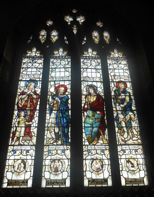 Remembrance Window Major Francis Churchill Quicke